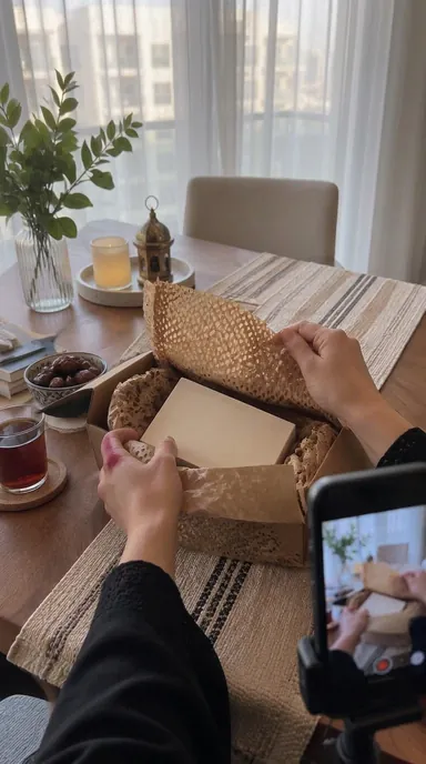 Hands-only Khaleeji unboxing in Kuwait